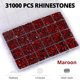 thumbnail image 3 of Strass Worthofbest 35.000 piezas color rojo granate, 3 of 7