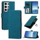 thumbnail image 1 of Funda Billetera Delgada para Samsung Galaxy S24 Plus/ S24+ con Ranuras y Soporte Azul lago, 1 of 6