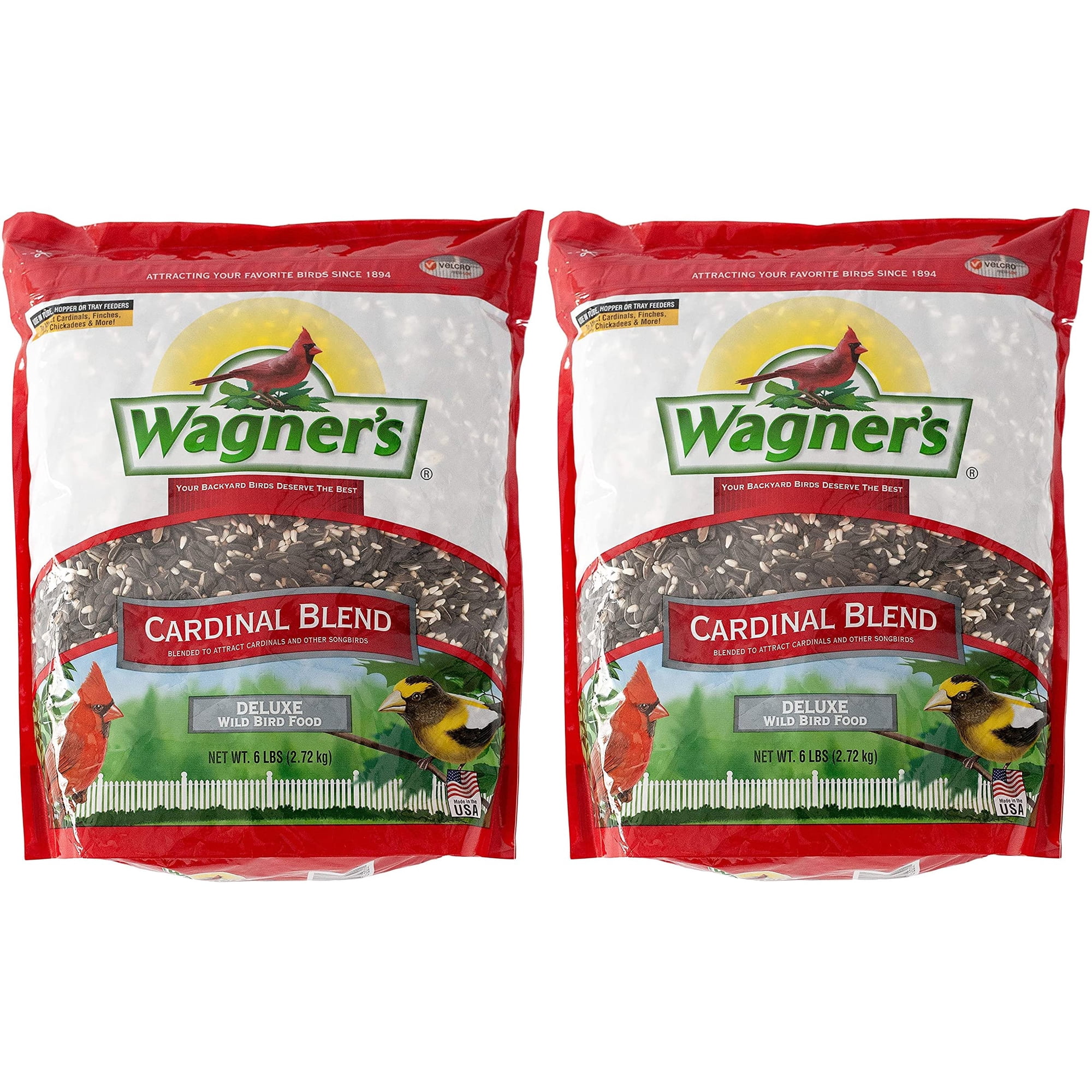 Alimento Para Aves Silvestres Wagner's Cardinal Blend 5,4 Kg, Paquete De 2