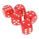 thumbnail image 1 of 5 Unid/set 3 Cm Dados De Madera D6 Dados Punteados De Seis Lados Para D & D TRPG Juguete Rojo, 1 of 3