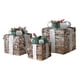 thumbnail image 3 of 3Pcs Cajas De Regalo De Decoración Navide?a Adornos Navide?os Caja De Cono De Pino De Arte De Hierro, 3 of 5