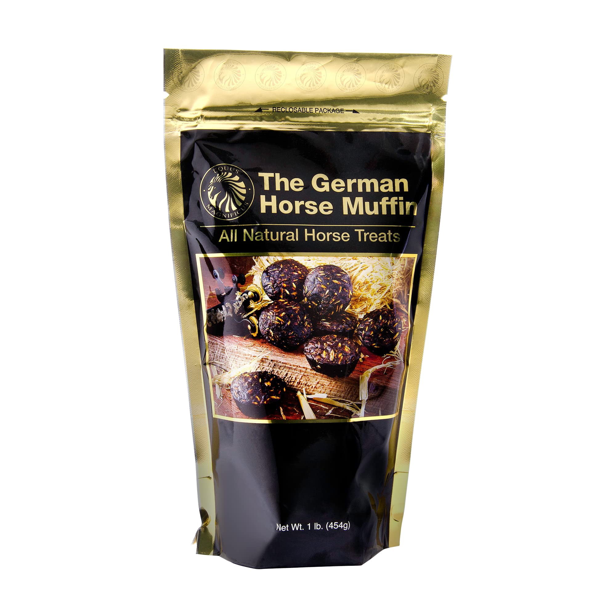 Muffin Alemán Con Forma De Caballo Horse Treats Stonemusle, Totalmente Natural, 454 G