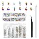 thumbnail image 3 of 1728-4320 Nail Art Crystal Flat Back Rhinestone Craft Especial Multi Tama?o, 3 of 5