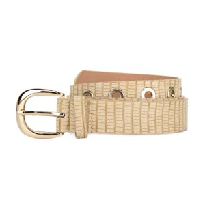 Carven - Cinturón Parma Beige