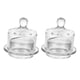 thumbnail image 5 of 2 Mantequilleras De Cristal Con Tapa, Compactas, Para Postres Y Frutas Pequeñas., 5 of 5