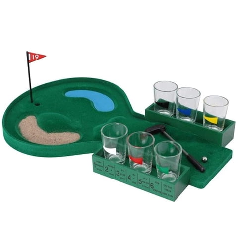 Genérico - Set De Juego Mini Golf Juego De Shots 6 Personas