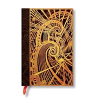 Paperblanks - Libreta New York Deco The Chanin Spiral, Mini Tapa Dura