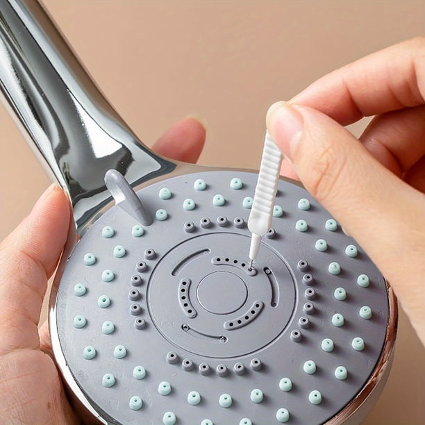 Effortlessly Clean Your Shower Head with our Disposable Cleaning Brush Set - Available in 10/30/50pcs!