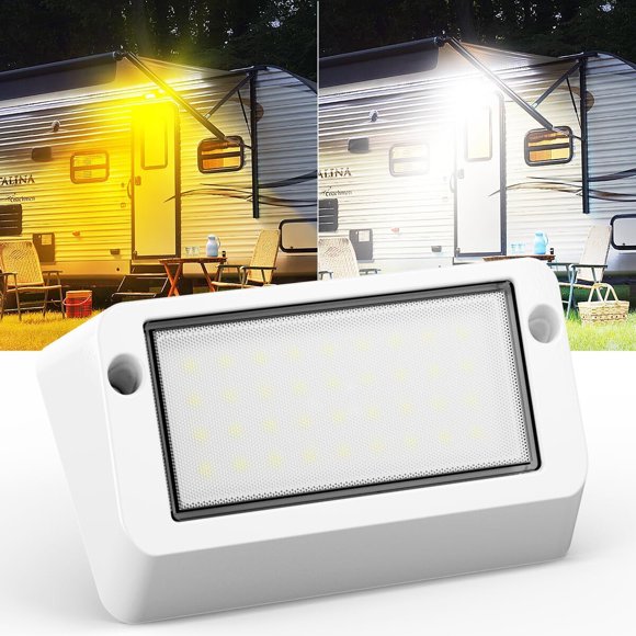 Luz LED para RV Safoner de doble color, IP67 y 36 LED