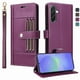 thumbnail image 3 of FOXDOCK Funda tipo Cartera para Samsung Galaxy A36 – Cubierta de Cuero PU con Múltiples Ranuras, Bolsillo para Efectivo y Correa de Muñeca, 3 of 6