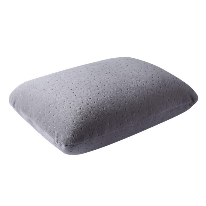 Xmhytop Almohada Rellena De Algodón Con Memoria, Pequeña Para Siesta, Cojín De Mano Y Cintura: Oficina, Sala, Estudiante, Coche, 33x21x9 Cm, Gris