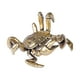 thumbnail image 5 of Estatua De Cangrejo De Latón, Figura De Mascota De Té, Adorno Feng Shui Para Decoración Interior Del Coche, 5 of 5