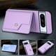 thumbnail image 3 of FOXDOCK Funda para Google PIXEL 8 pro con Bloqueo RFID - Diseño Elegante con Cierre de Botón, 3 of 5