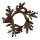 thumbnail image 2 of Corona Navideña Pequeña para Decoración de Invierno, Diámetro 13 cm (Rojo/Verde), 2 of 3