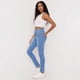 thumbnail image 2 of Jeans Mujer Push Up 3 Botones Azul Claro Corona, 2 of 5