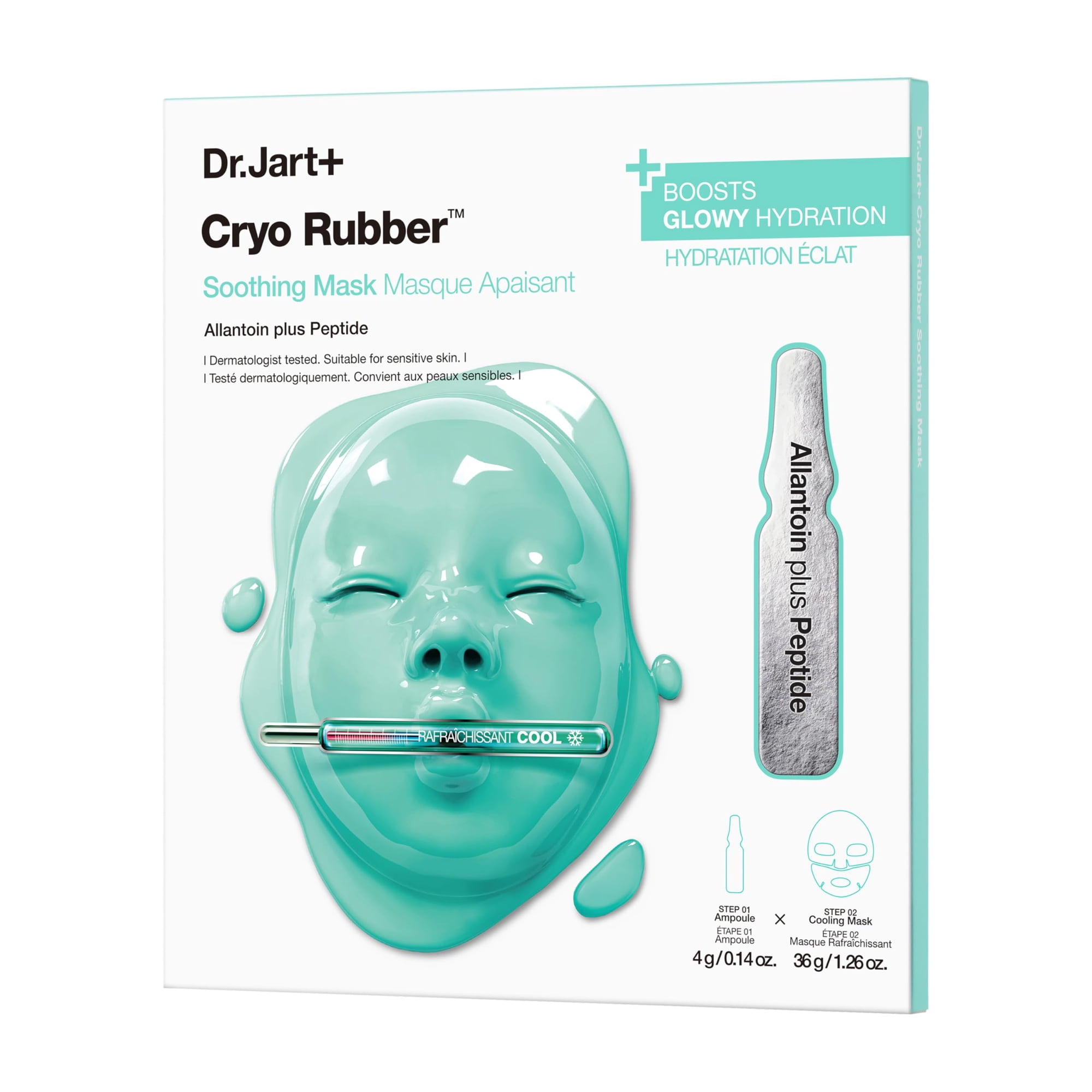 Mascarilla Facial Dr.jart+ Cryo Rubber, Calmante Y Refrescante, Alantoína