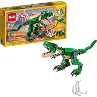 Paquete Creador De Dinosaurios, Lego 3 En 1 Con T-Rex, Triceratops Y Pterodáctilo