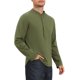 thumbnail image 4 of INSPIRE CHIC Camiseta Henley de Algodón para Hombre de Manga Larga con Botones, Camisetas Básicas 2XL Verde Oliva, 4 of 6