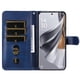 thumbnail image 5 of Funda con Cremallera para OPPO Reno 10/10 Pro 5G, Carcasa Cartera de Cuero PU con Soporte y Tarjetero, 5 of 6