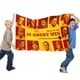 thumbnail image 2 of 12 Hombres en Pugna Bandera impresa con temática, regalo perfecto para fanáticos, amigos y familiares, y adecuada para actividades al aire libre e interiores, decoraciones de fiesta. 90 cm × 150 cm., 2 of 6