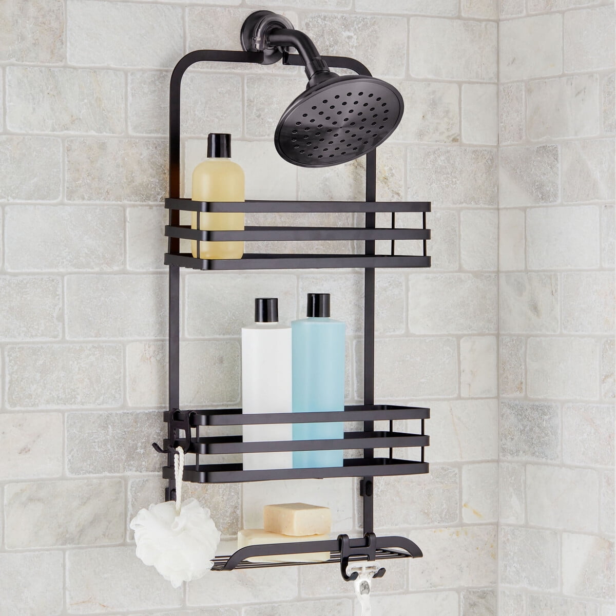 Organizador De Ducha Better Homes Gardens 3 Estantes Negro