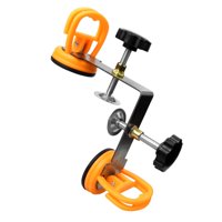 Magideal - Colocador De Costura De Encimera De 90 Grados, Herramienta De Instalación De Colocador De Piedra En Ángulo Recto, Acero Inoxidable Para Granito, Mármo Doble Ventosa