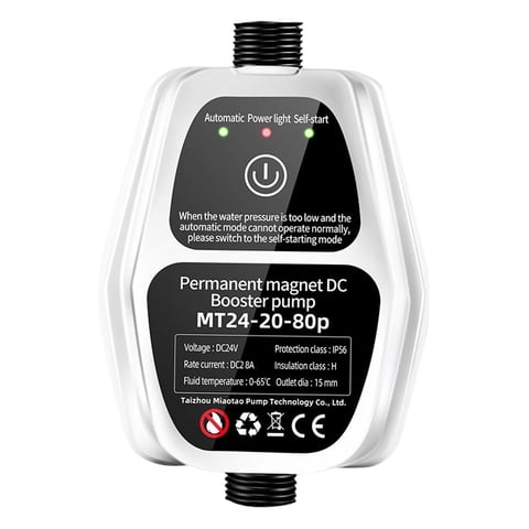 Bothyi - Bomba De Refuerzo De Presión De Agua Para El Hogar Conector De Fregadero Silencioso Para Jardín Doméstico