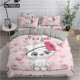 thumbnail image 1 of x920 Bed SheetsCute Cartoon Cats Duvet Cover Set Cartoon Cat Pet Animal Bedding Set for Children Kids Teens Bedroom Home Decoration 3-Piece Bedding Set (1 Duvet Cover + 2 Pillow Shams) nj920, 1 of 5