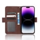 thumbnail image 2 of Funda Tipo Billetera FOXDOCK para iPhone 15 Pro – Tapa Flip con Tarjetero, 2 of 5
