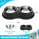 thumbnail image 2 of Cuencos Para Perros Dobles De Acero Inoxidable 530 Ml Para Perros Medianos, 2 of 7