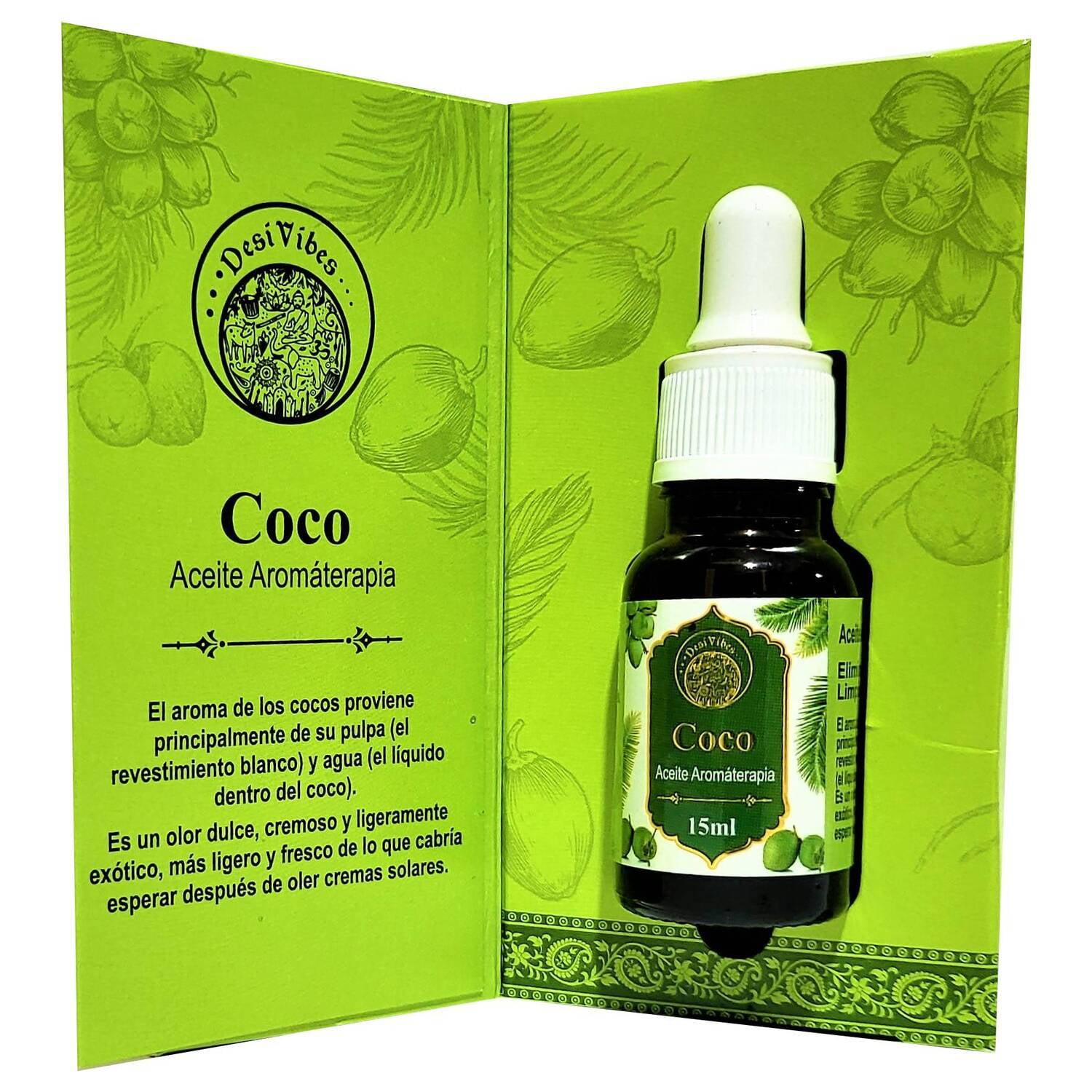 Aceite Aromaterapia Coco - Desi Vibes