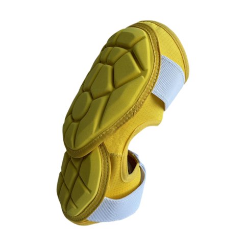 Magideal - Baseball Protector Elbow Guard Ajustable Con Diseño Ergonómico Material Eva Transpirable Cómodo Y Seguro Para Adultos Jugadores De Béisbol Y Sóftbol A Amarillo
