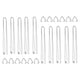 thumbnail image 4 of 10 Uds. Cadenas Para Hacer Joyas Collar De Cadena De Eslabones Para Accesorios De Joyería Plata, 4 of 5