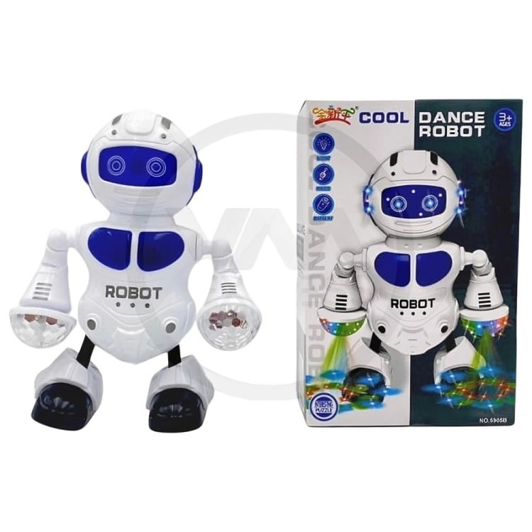 Genérico - Pak De 3 Robot Bailarin Led