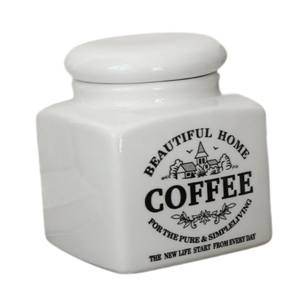 Dispensador Multipropósito De Lata De Cerámica Para Recipientes Para La Decoración De La Cocina De La Encimera Café De Café