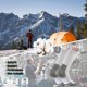 thumbnail image 4 of Calcetines Ortis Crew Blancos Talla L - Pack de 3 con Amortiguación, 4 of 6