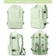 thumbnail image 3 of Mochila Viaje Cabina Avión Impermeable Viral Zapatos USB Menta, 3 of 5