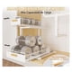 thumbnail image 3 of Organizador 2 Niveles Cajones Deslizantes Cocina Baño Despensa Blanco, 3 of 5