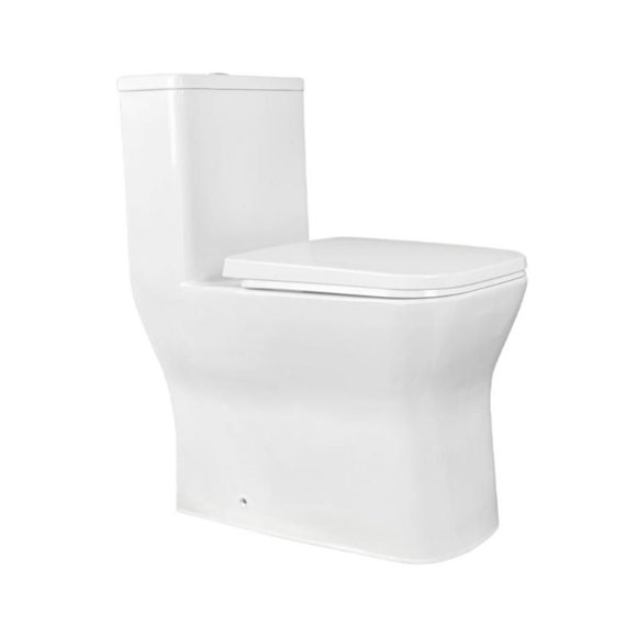 Inodoro Una Pieza Square Dual Flush