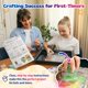 thumbnail image 3 of Kit de vidrieras Pinwheel Crafts DIY para niños con marcos, 3 of 7