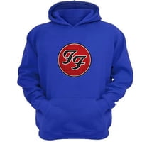 Genérico - Polerón Canguro Foo Fighters Azul Talla Xs Unisex