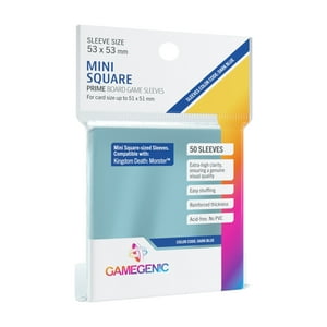 Gamegenic - Fundas Protectores Gg – Square Mini (53 X 53 Mm)