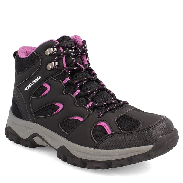 Botín Outdoor Mujer Florida Mid Negro Morado
