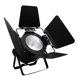 thumbnail image 1 of Luz LED COB de 200 W con puerta de granero, focos, punto de seguimiento DMX512, luz blanca fría y cálida, para DJ conciertos, bodas, eventos de bar de, 1 of 5