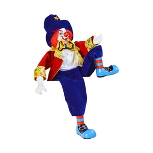 Bothyi - Payaso Estatuilla Decoración Fiesta Favor Ornamento Para Mesita De Noche Cumpleaños Escritorio