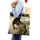 thumbnail image 4 of The Walking Dead Bolso de tela con estampado de lienzo para mujer, bolsa de compras reutilizable y estética, con cremallera interior, regalo para mujer,38*45cm., 4 of 6
