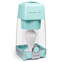 Máquina De Hielo Afeitado Nostalgia Aqua Con Molde Para Hielo Y Cono Reutilizable