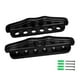 thumbnail image 5 of Portable 6 Pool Cue Rack Holder Billar Snooker Rod Rack Mesa De Billar De Madera Negro, 5 of 5