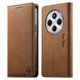 thumbnail image 1 of Funda Billetera de Cuero para [Xiaomi Redmi 14C], Bloqueo RFID, Tarjetas y Soporte Marrón, 1 of 5