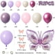 thumbnail image 2 of Kit Arco de Globos Butterfly LULUMIKA 142 Piezas Rosa y Morado, 2 of 3